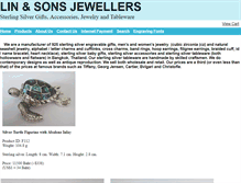 Tablet Screenshot of linandsons.com